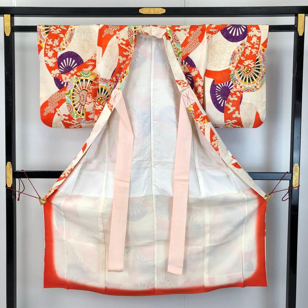 子供着物 十三詣り 13歳 花車 松 金彩 CK-7376 - メルカリ