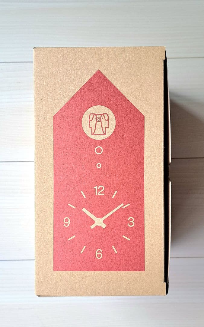 無印良品　鳩時計　レンガ　赤 鳩時計 | 無印良品
