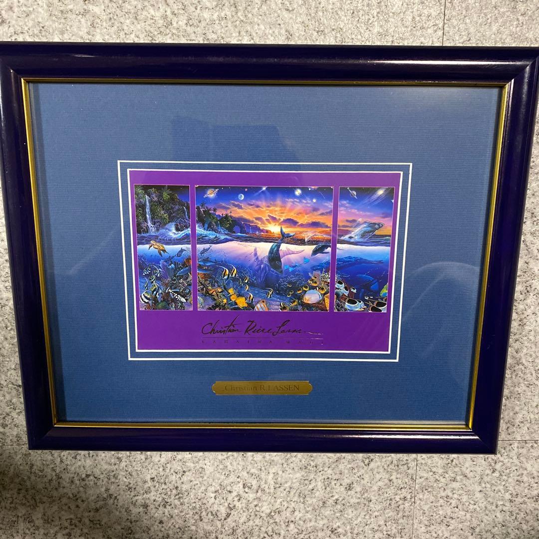 クリスチャン リース ラッセン 額入り絵画 ポスター Mystic Places