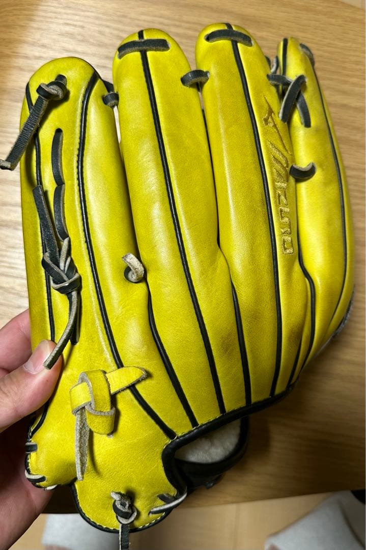 Mizuno 軟式グローブ 黄色軟式 グローブ イエロー ミズノ KANAME 楽天