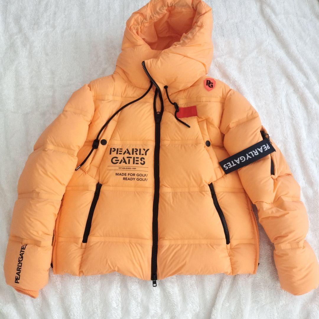 PEARLY GATES ストレッチダウンジャケット オレンジ1
