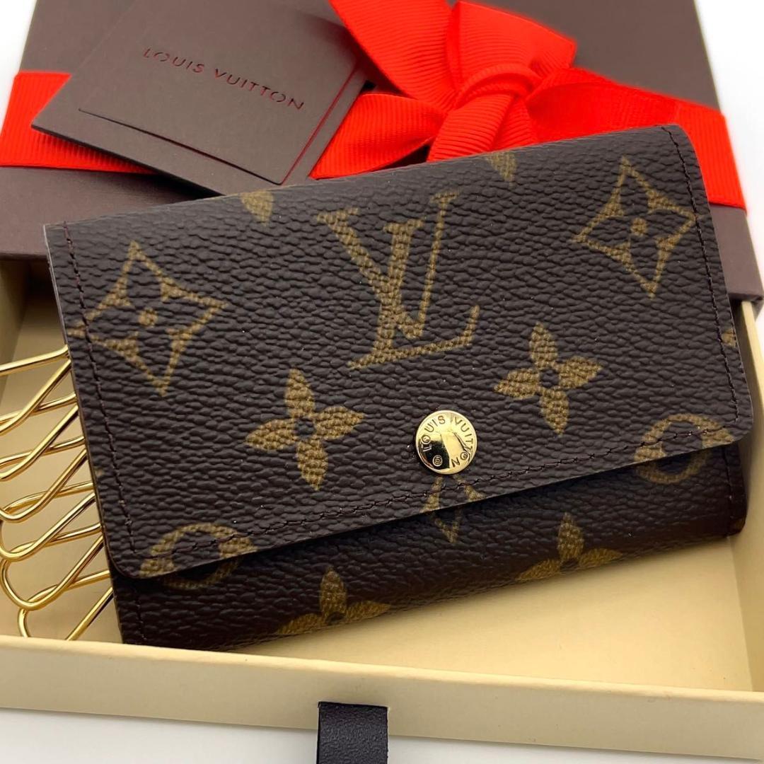 ★未使用級★ルイヴィトン モノグラム キーケース ミュルティクレ6 男女兼用 正規紙袋無料】ルイヴィトン キーケース ミュルティクレ6 レディース