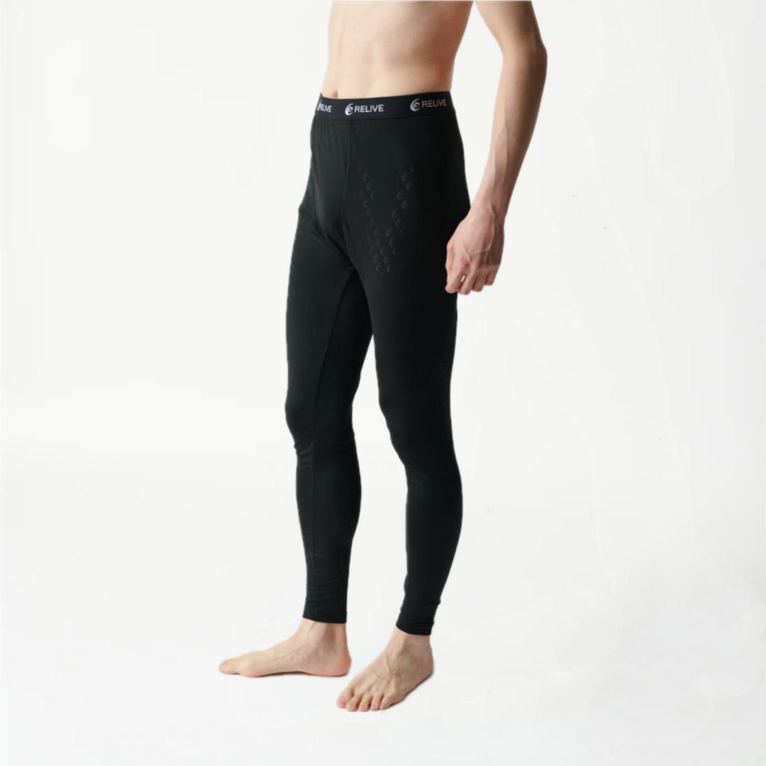 リライブシャツ＋スパッツ メンズ L 上下セット 快適フィット Relive