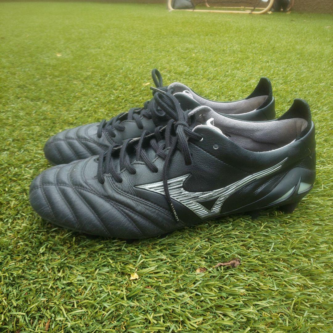 Morelia IV JAPANブラック×ギャラクシーシルバー 25.0cm