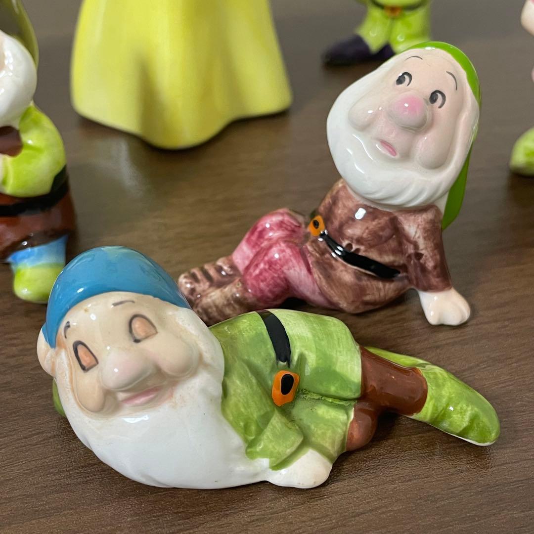 超希少 ビンテージ ディズニーランド 白雪姫と七人の小人 陶器