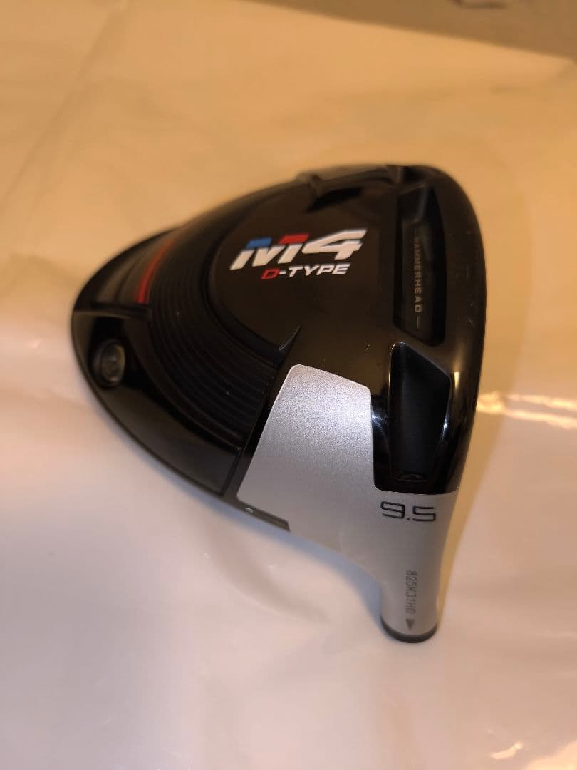 テーラーメイド M4 Dタイプ 9.5度 ヘッドのみ ヘッドカバー付き - メルカリ