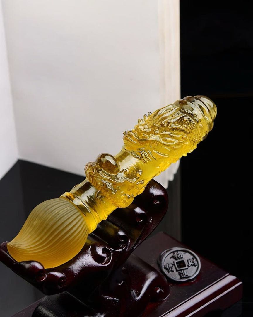 ⭐︎【極上品】シトリン 置物 243.6g