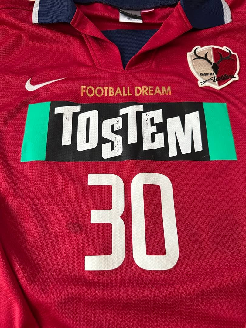 鹿島アントラーズ NIKE ACL 2002 支給品ユニフォーム 鈴木隆行 - メルカリ