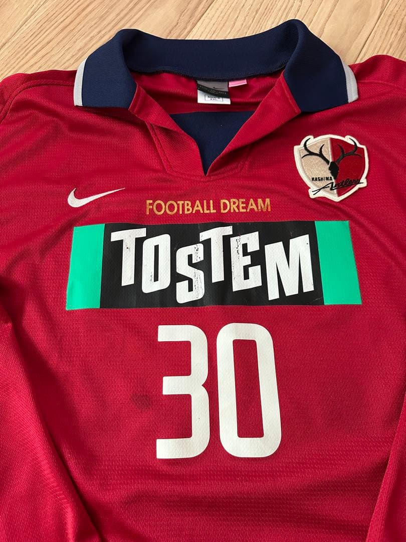 鹿島アントラーズ NIKE ACL 2002 支給品ユニフォーム 鈴木隆行 - メルカリ