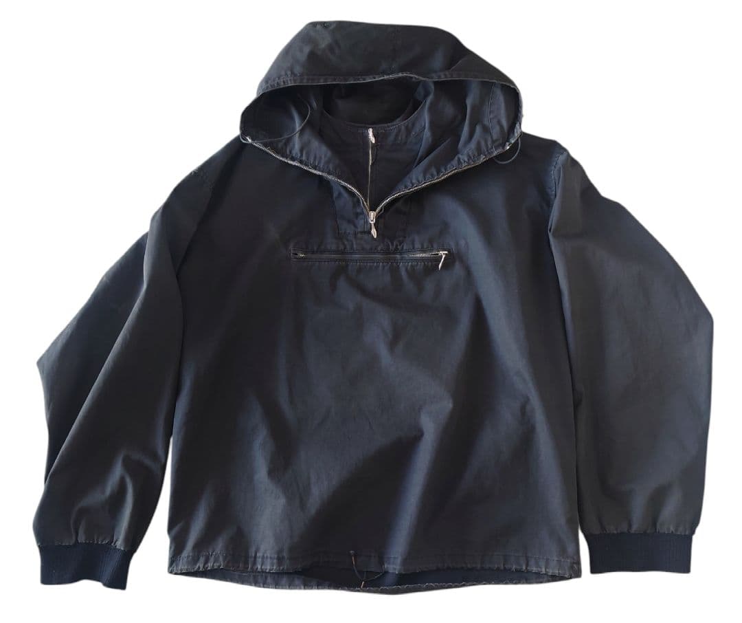 60s〜 anorak black cotton vintage アノラック黒 - メルカリ
