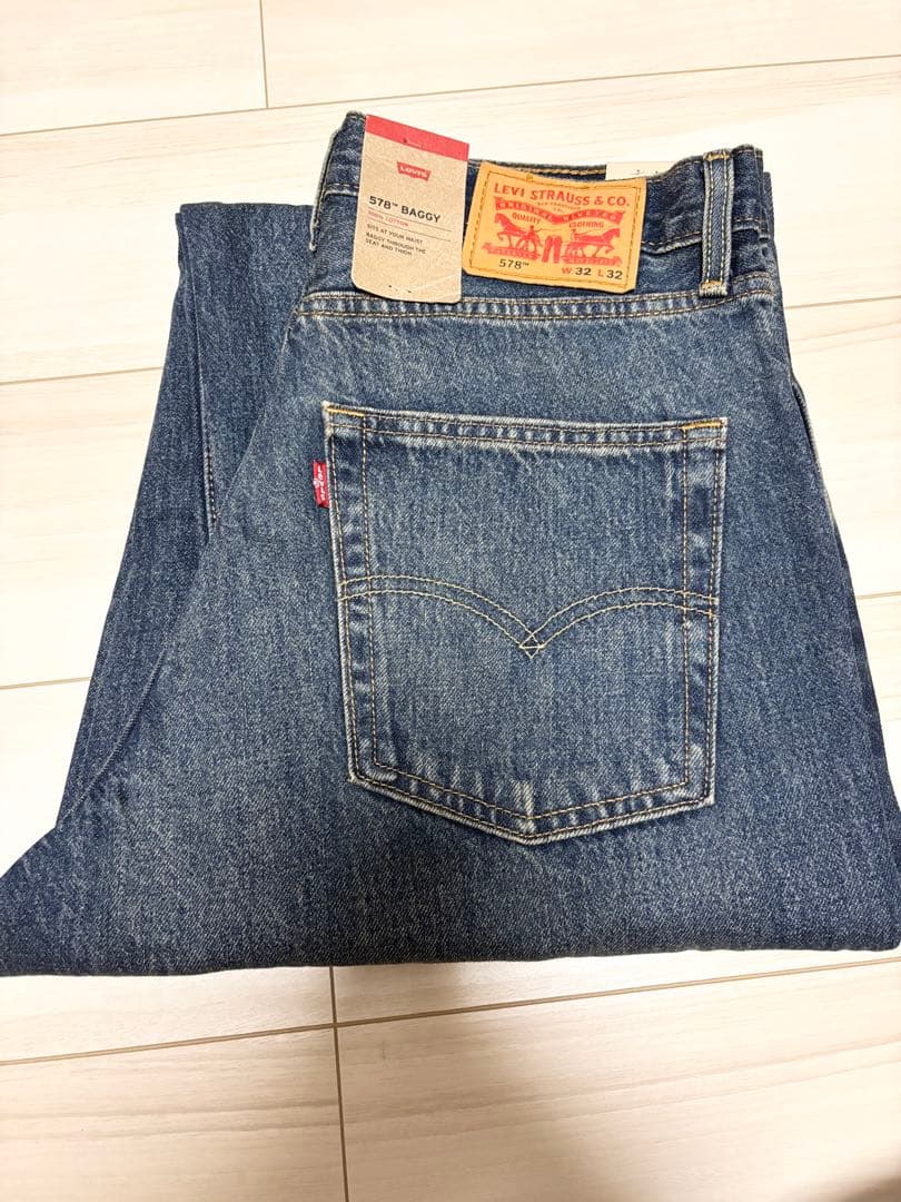 最安値】リーバイス578 W32 BAGGY バギー ビンテージウォッシュ