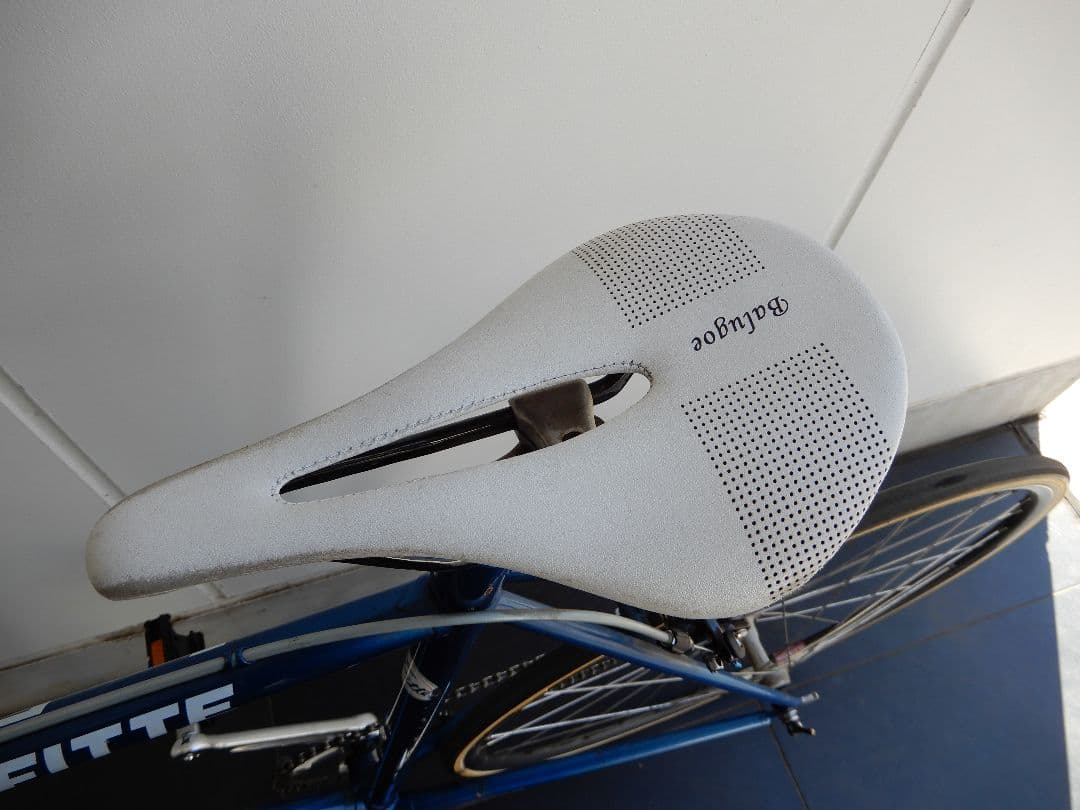 7.6kg　650C　クロモリ街乗り　チューブラー　ロード　チタンパーツ