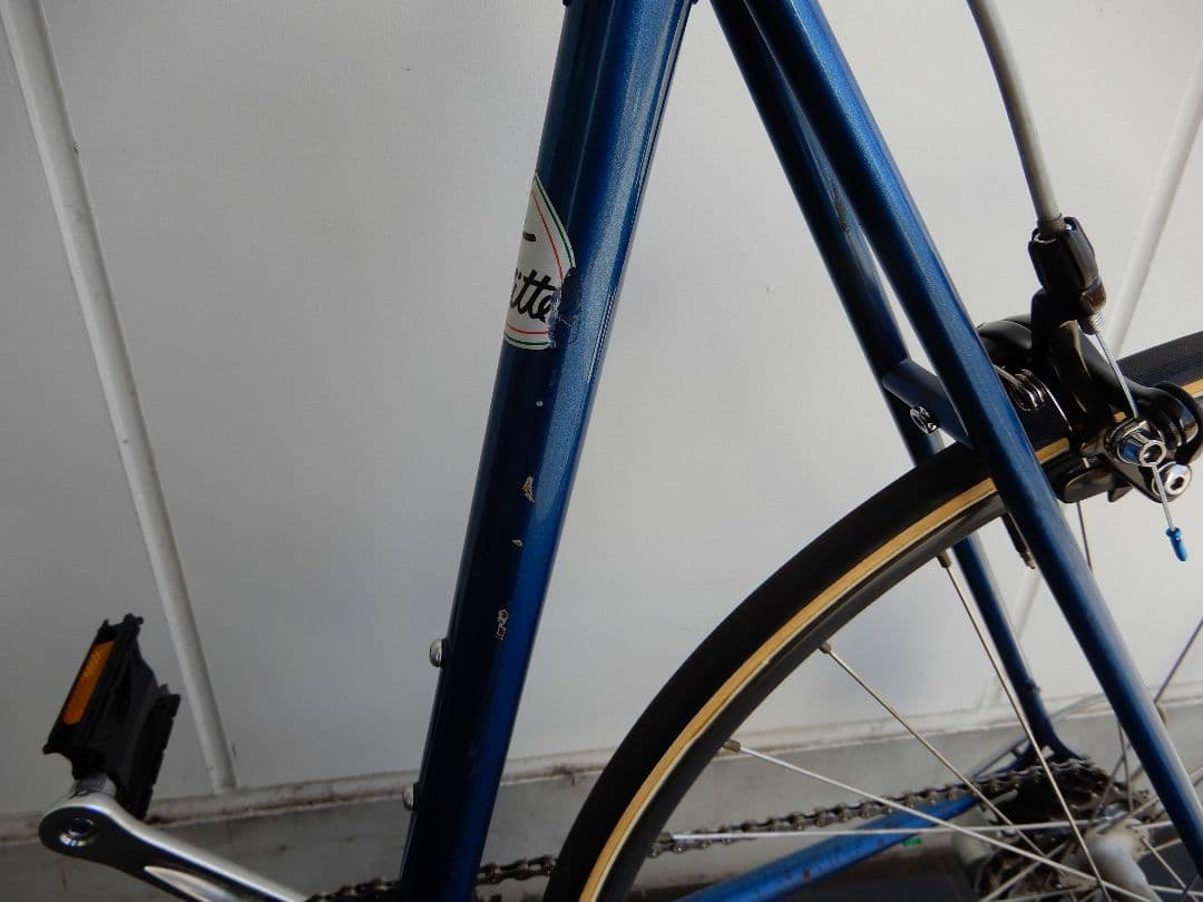 7.6kg　650C　クロモリ街乗り　チューブラー　ロード　チタンパーツ