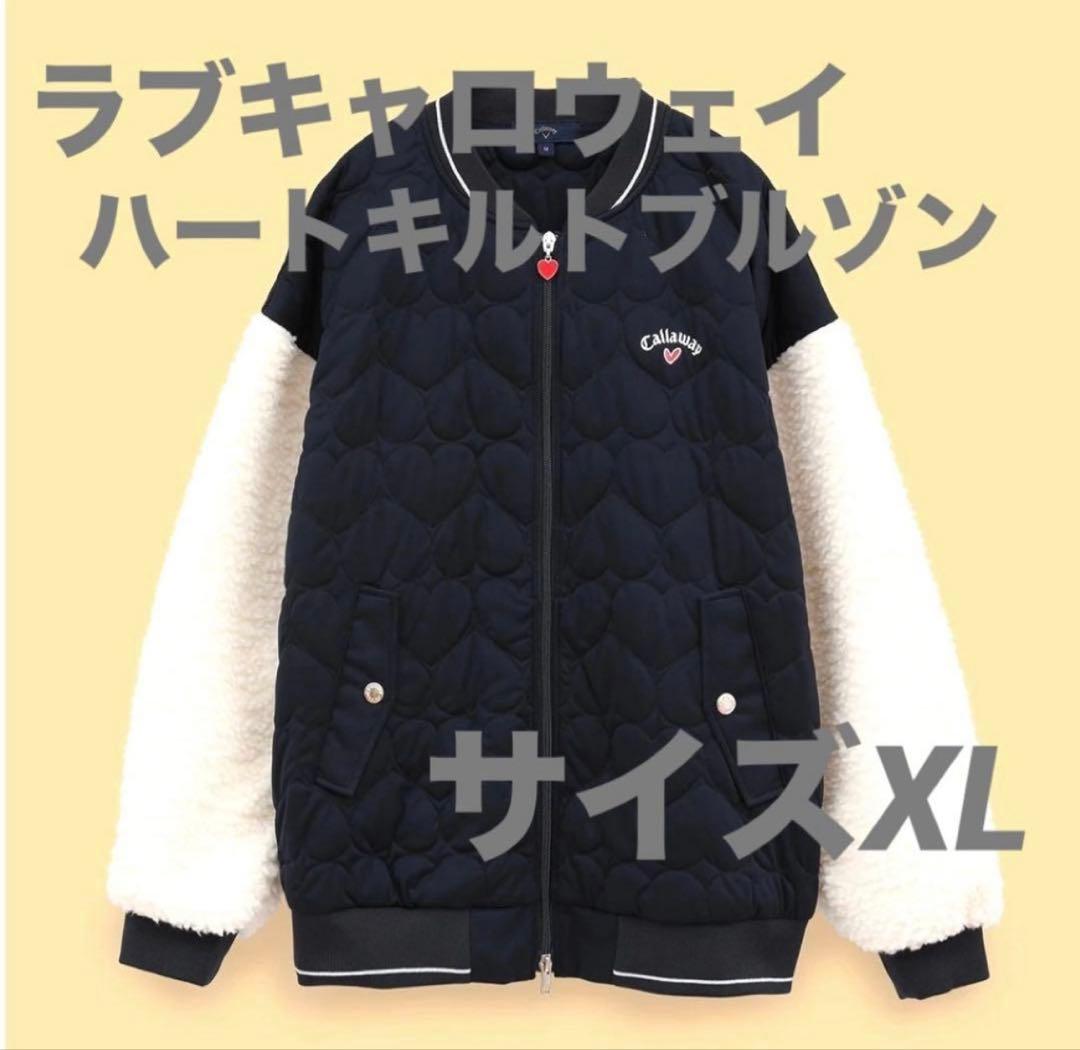 Callaway ネイビー キルティングジャケット XL Callaway XL