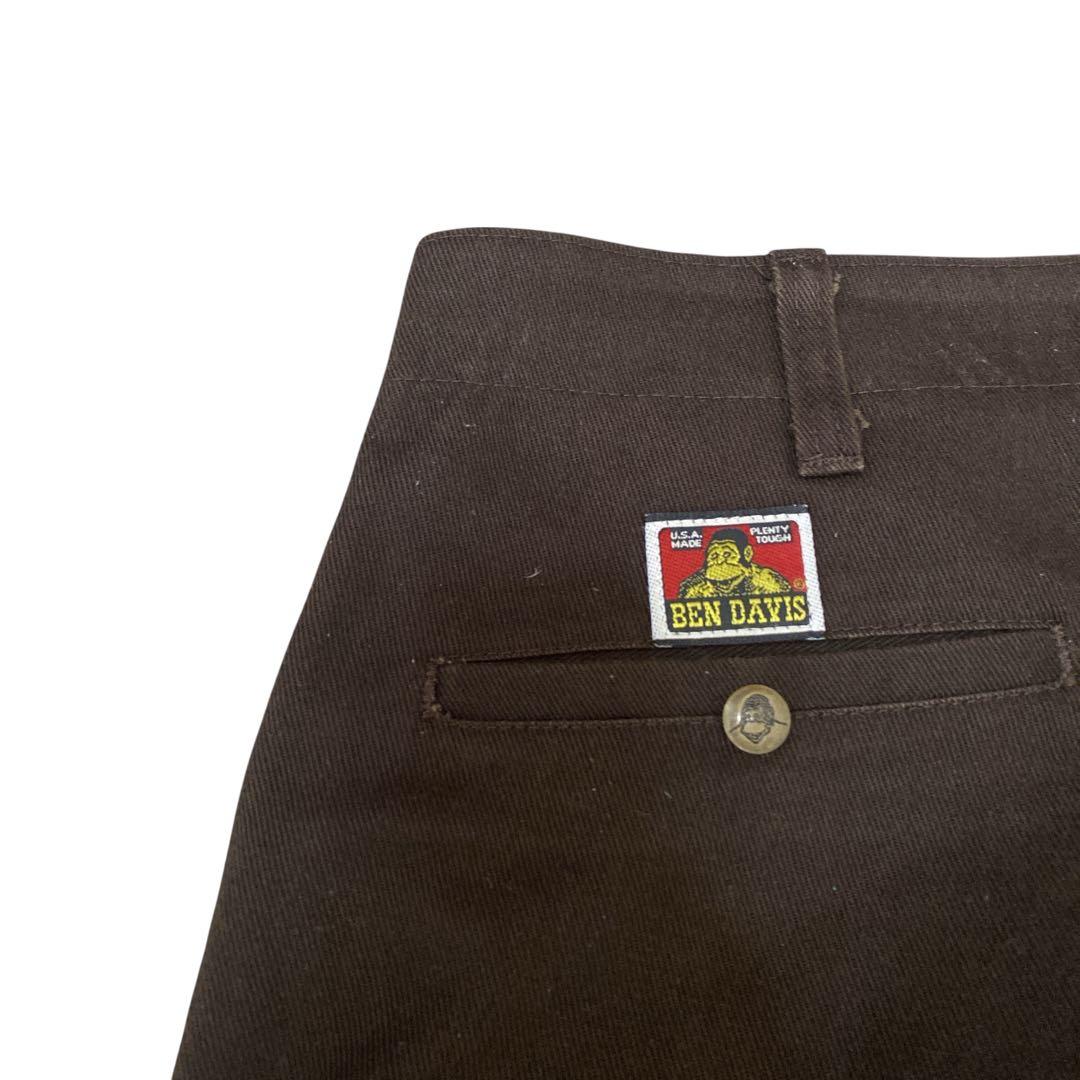 90's Ben Davis USA製 フリスコパンツ ブラウン ワークパンツ - メルカリ