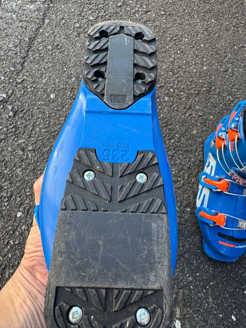 使用一日のみLANG RSJ60 スキー ブーツ 23.5cm　21－22