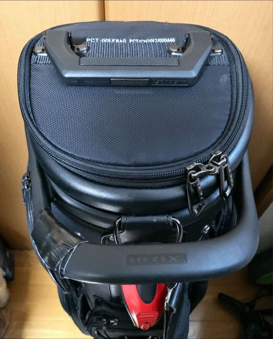 HK様】HELIX キャディバッグ 4輪キャスター式 旅行用