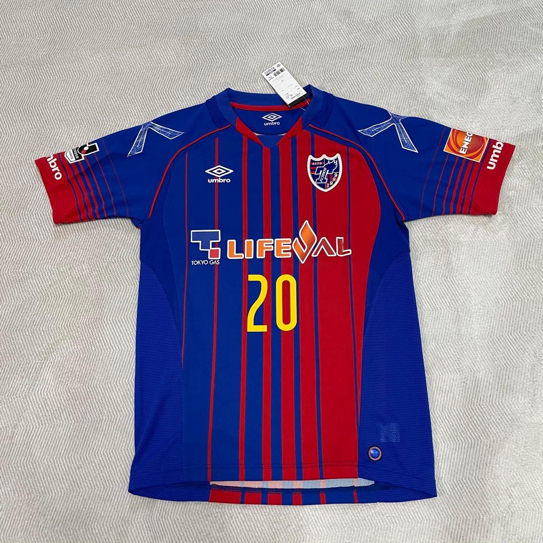 umbro FC東京 2017 前田遼一 XL アンブロ FC東京 (エフシートウキョウ) サッカーユニフォーム SIZE O ゴールド