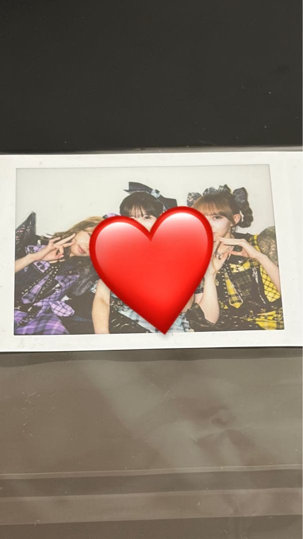 c*n様 fruitszipper ペアチェキ　仲川　櫻井　早瀬 ズボンに羽が生えてるの見せたかったのに見えてなかった