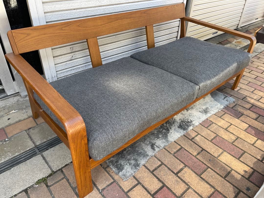 2.5人掛け 北欧風 モダン オーク 天然木 A TEMPO