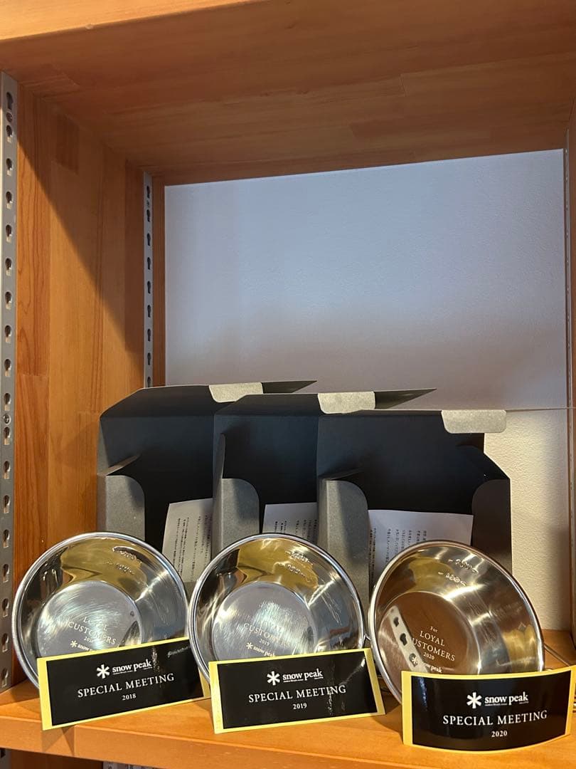  peak シェラカップ ロイヤルカスタマー2018-2020 3点 568ed501d8039685102a4b07f6d4b4