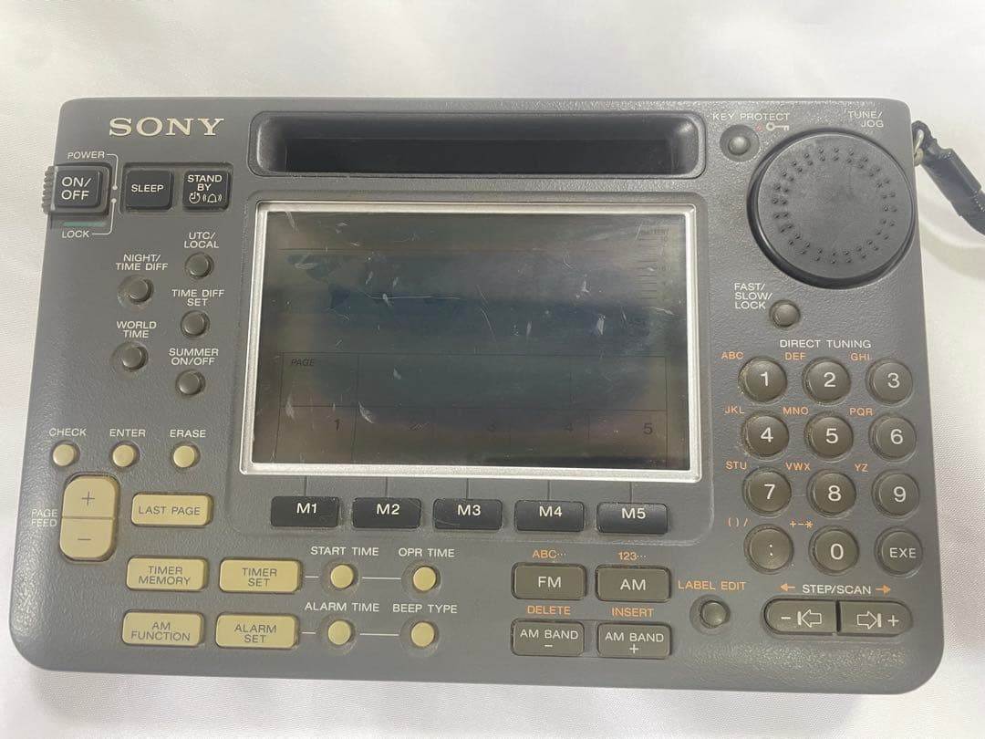 訳あり SONY ソニー ICF-SW55 ラジオ FM AM