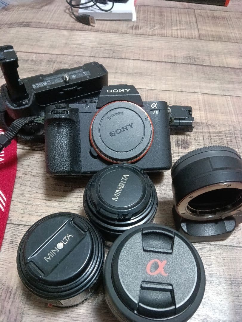 SONY α7 II ミノルタ レンズセット