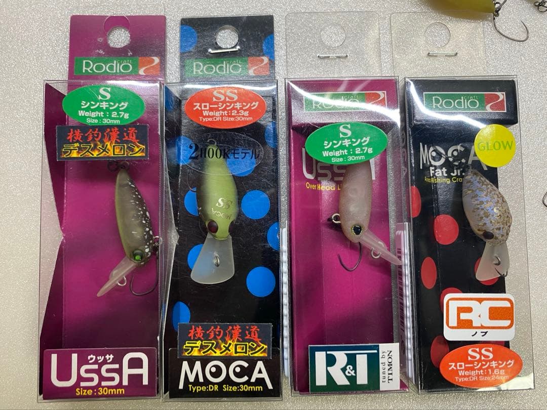 エリアトラウトルアー 管釣りルアー ロデオクラフト クランクセット