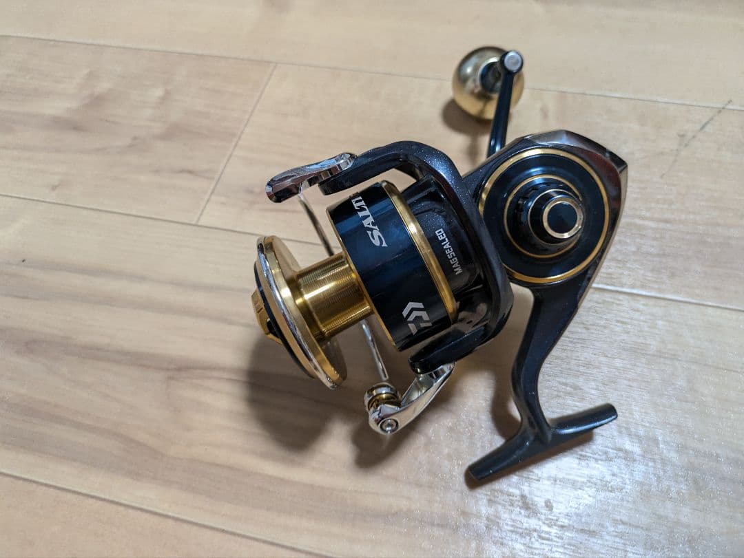 20ソルティガ14000XG＋SLPアルミラウンドノブ その1