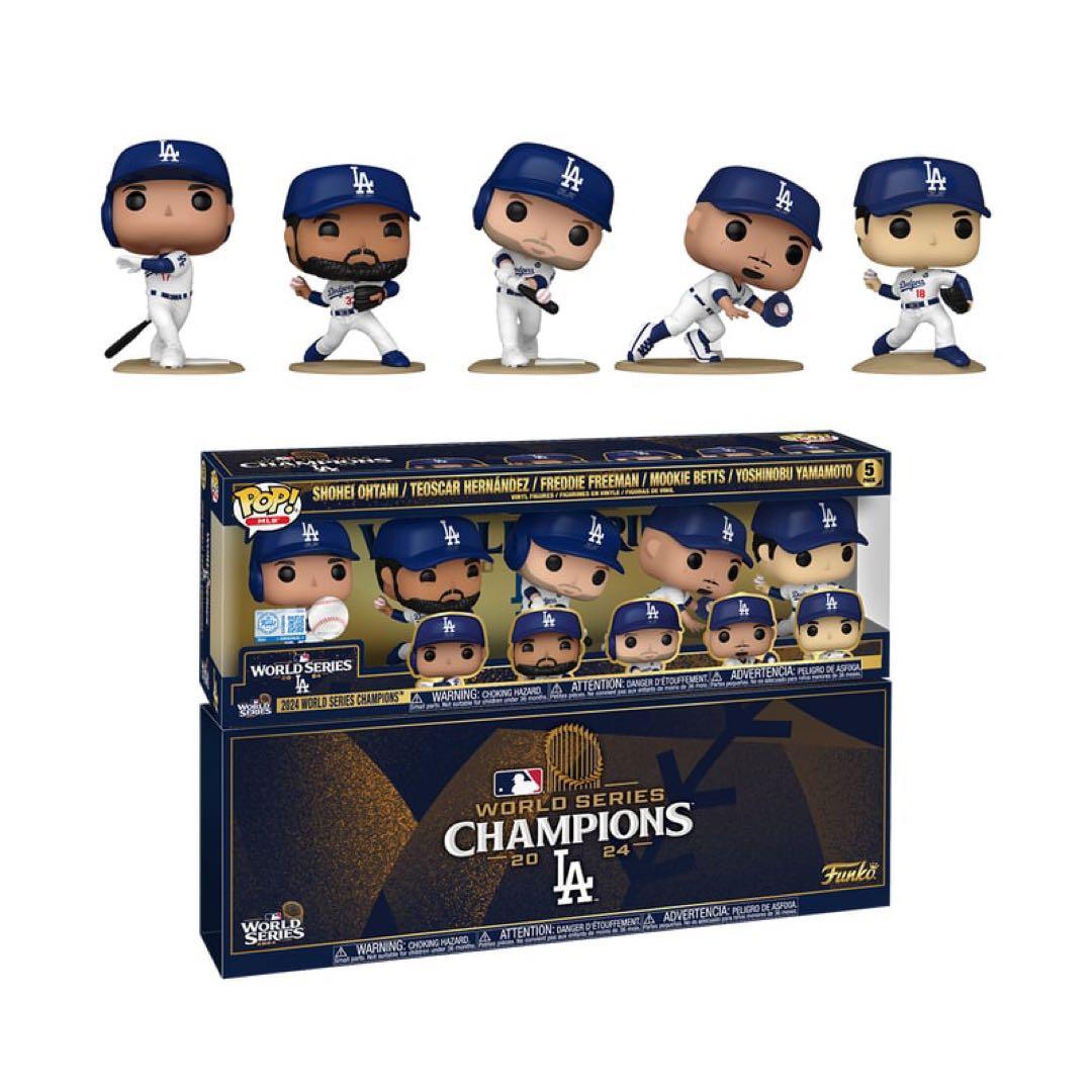 funko pop ロサンゼルスドジャース　ワールドシリーズチャンピオン5パック MLB ドジャース フィギュア ワールドシリーズ2025優勝記念 POP! Five
