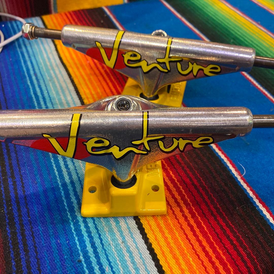 VENTURE Venture スケートボード トラック シルバー/イエロー