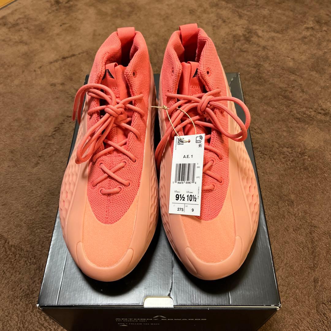 A.E.1 adidas NBA アンソニーエドワーズ バッシュ ピンク - メルカリ
