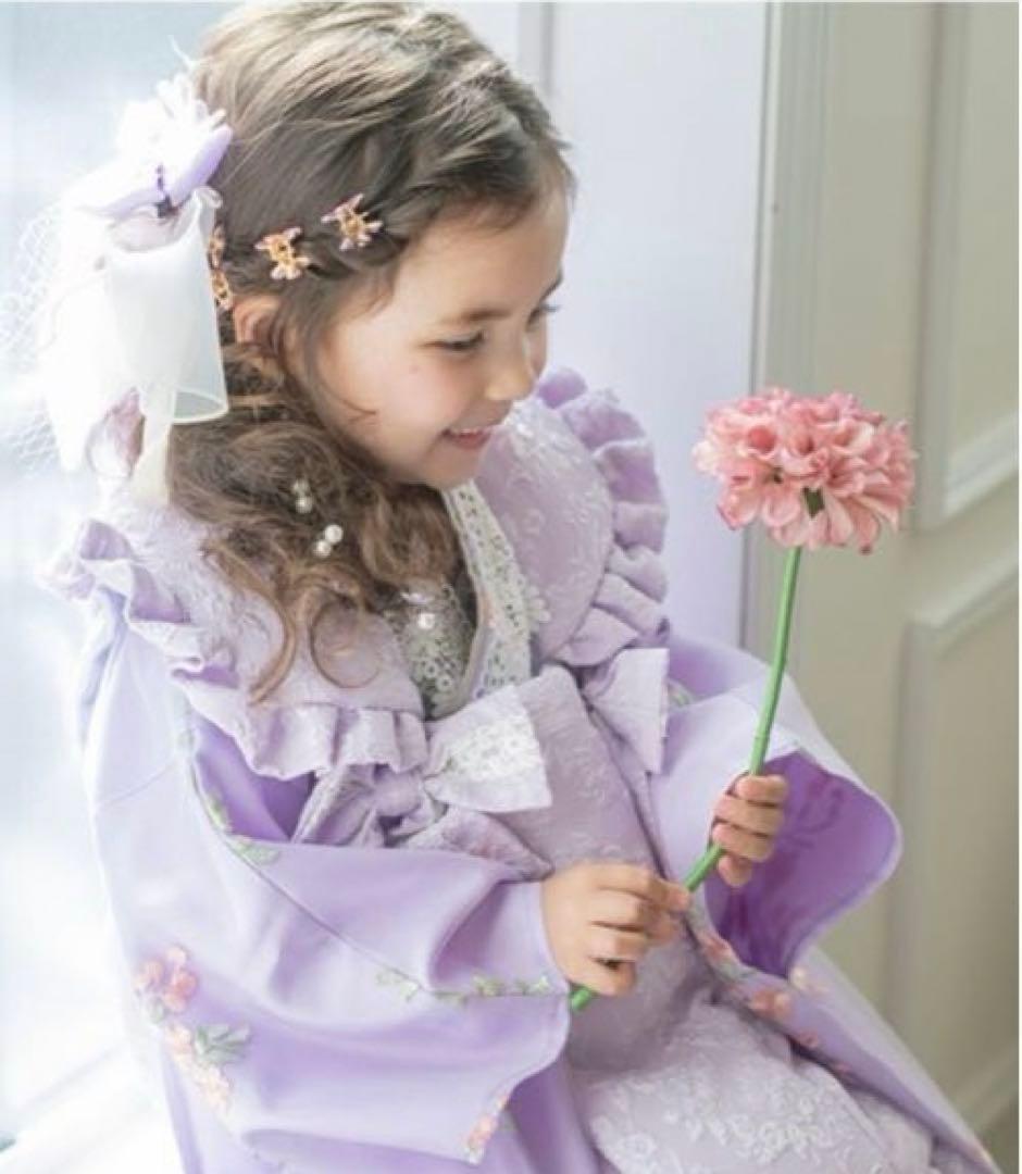 新品】キャサリンコテージ ＊ 七五三 3歳 被布 ライラック