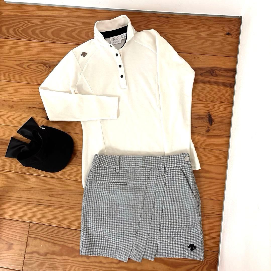 descente golf 長袖トップス&スコートセット 秋冬用です