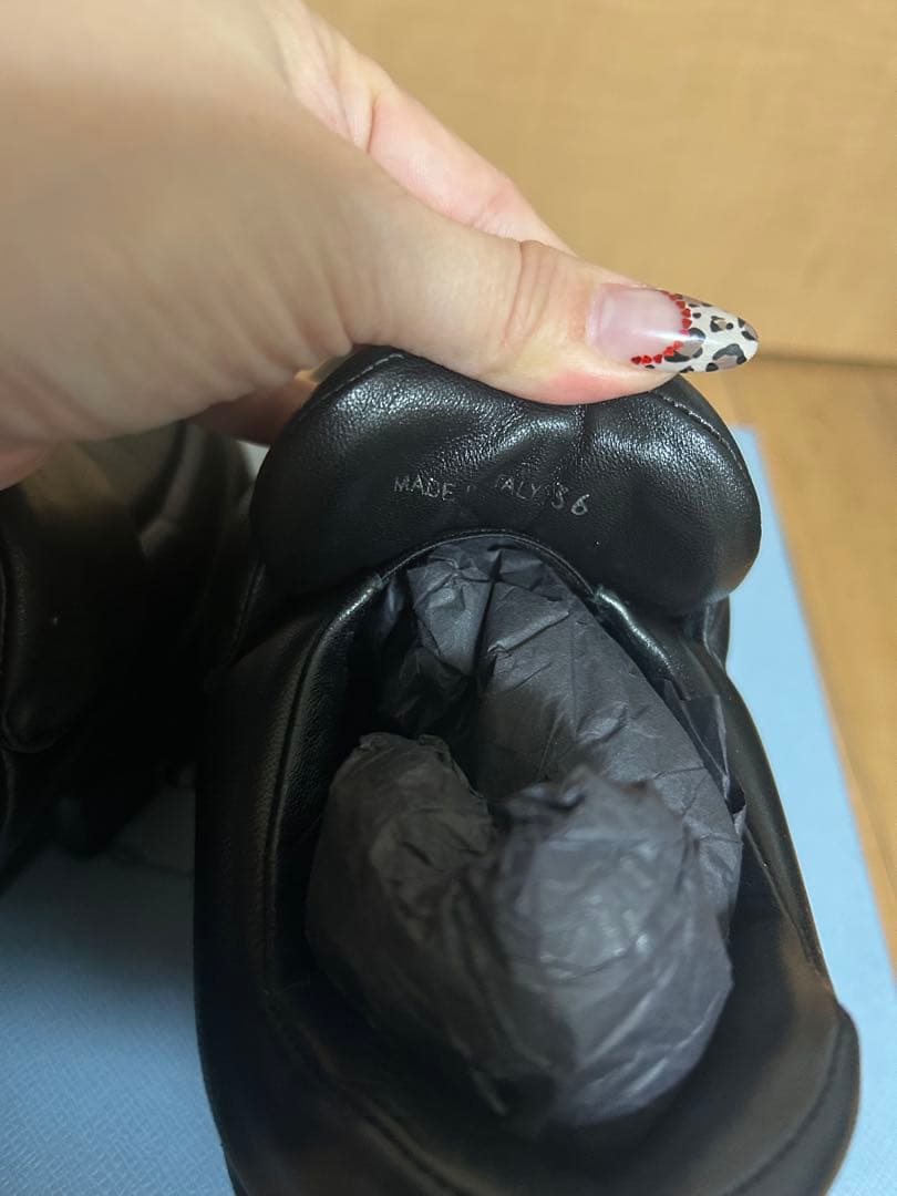 ニ*コ様 PRADA プラダローファー ソフトパテッドナッパレザー サイズ36