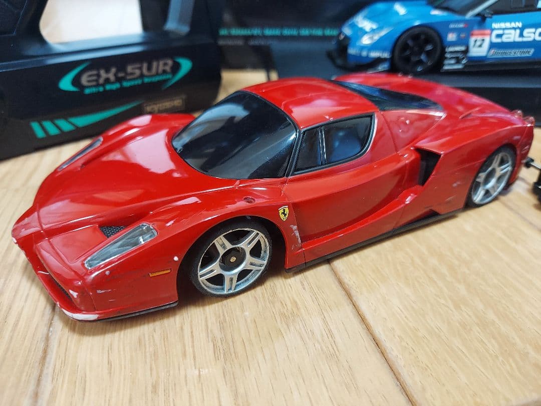 京商ミニッツMR-03GT-RフェラーリKYOSHO EX-5UR ASFプロポ EX 5UR