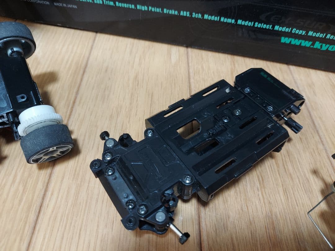 京商ミニッツMR-03GT-RフェラーリKYOSHO EX-5UR ASFプロポ EX 5UR