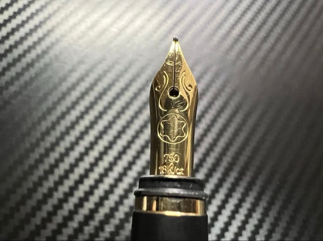 美品 モンブラン ノブレス オブリージュ ゴールド F 万年筆 - メルカリ