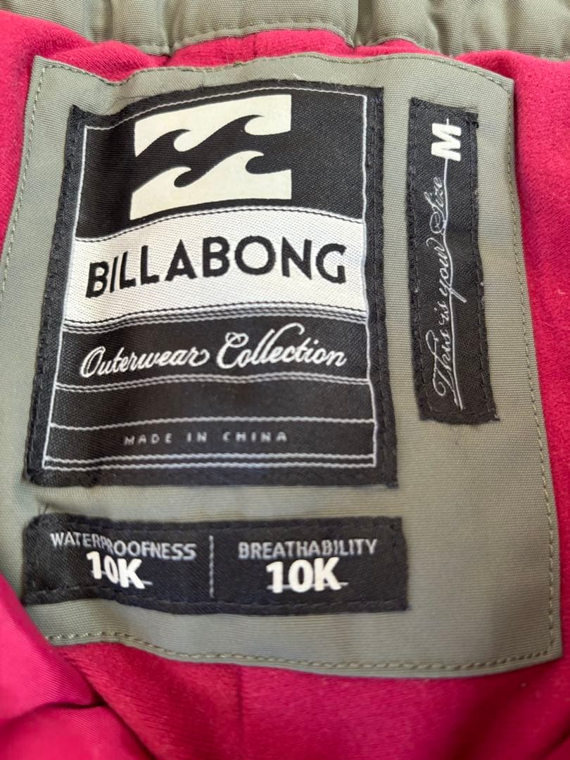 BILLABONG ビラボン スノーボードウェア パンツ M 防水性10Kの通販はau