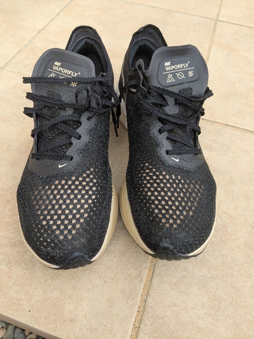 最終値下げNike VaporFly 3 ブラック/ゴールド 28.0cm