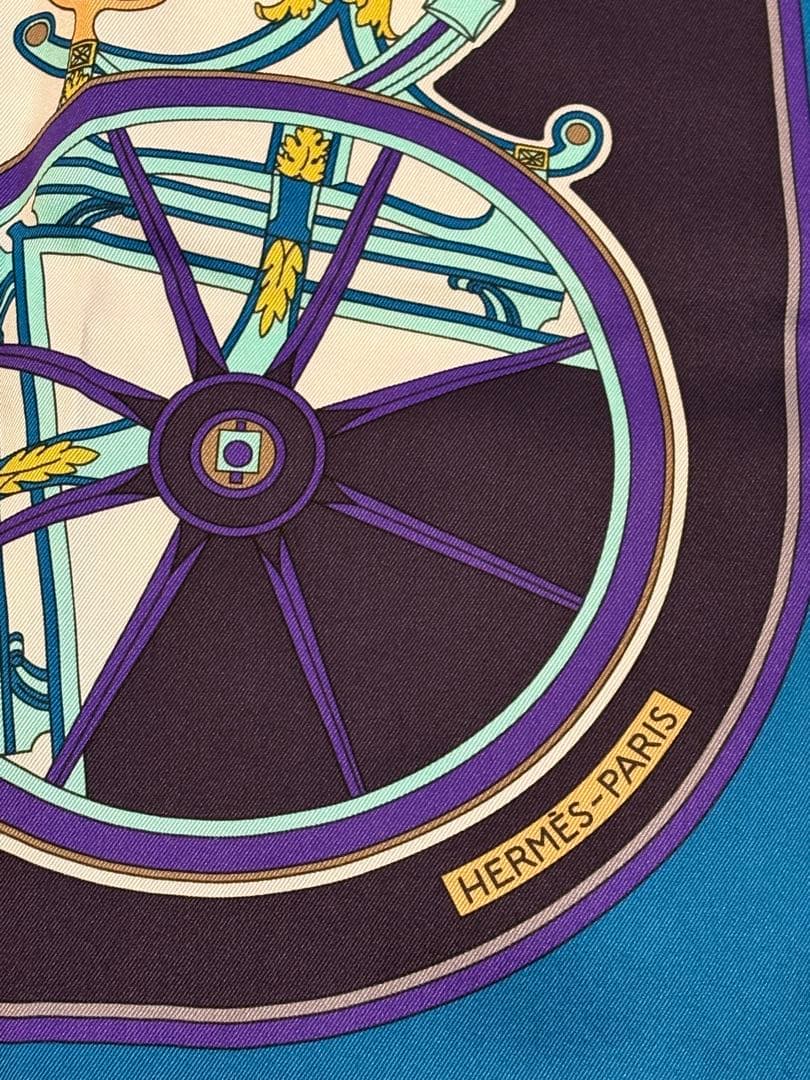 エルメス HERMES スカーフ カレ70 ジョージワシントンの馬車 未使用