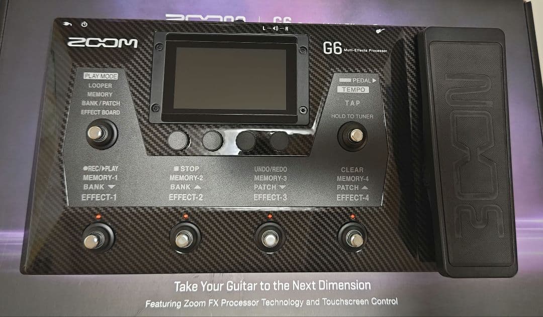 ZOOM G6 ギターエフェクター G6 | ZOOM