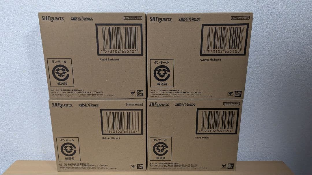 s.h.figuarts　アイドルマスター　4点