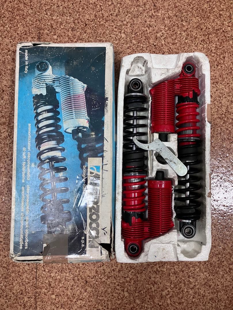 マルゾッキ AG 3 ダブルスプリング　穴芯間360mm　当時物　箱付