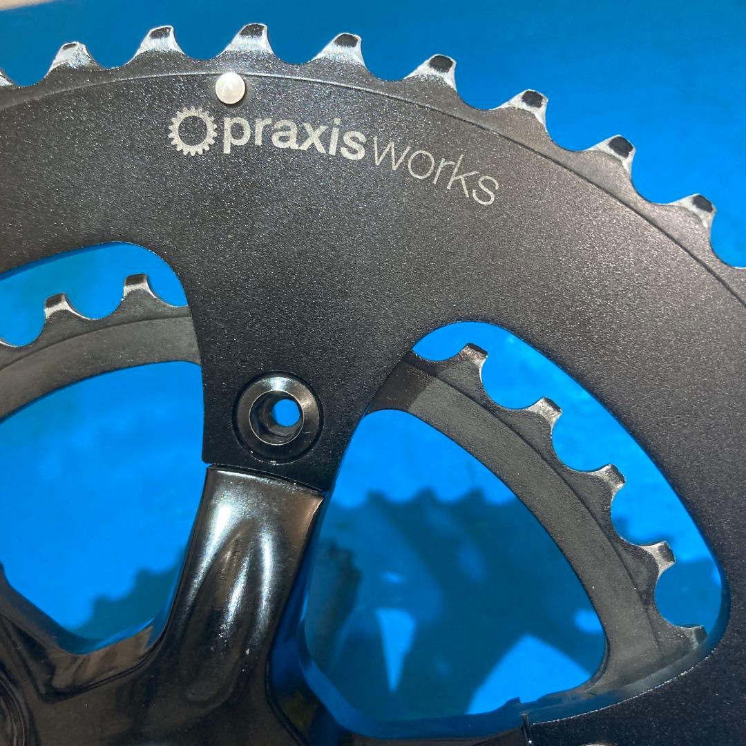 ☆美品 praxisworks OVAL300 52/36 クランクセット - メルカリ