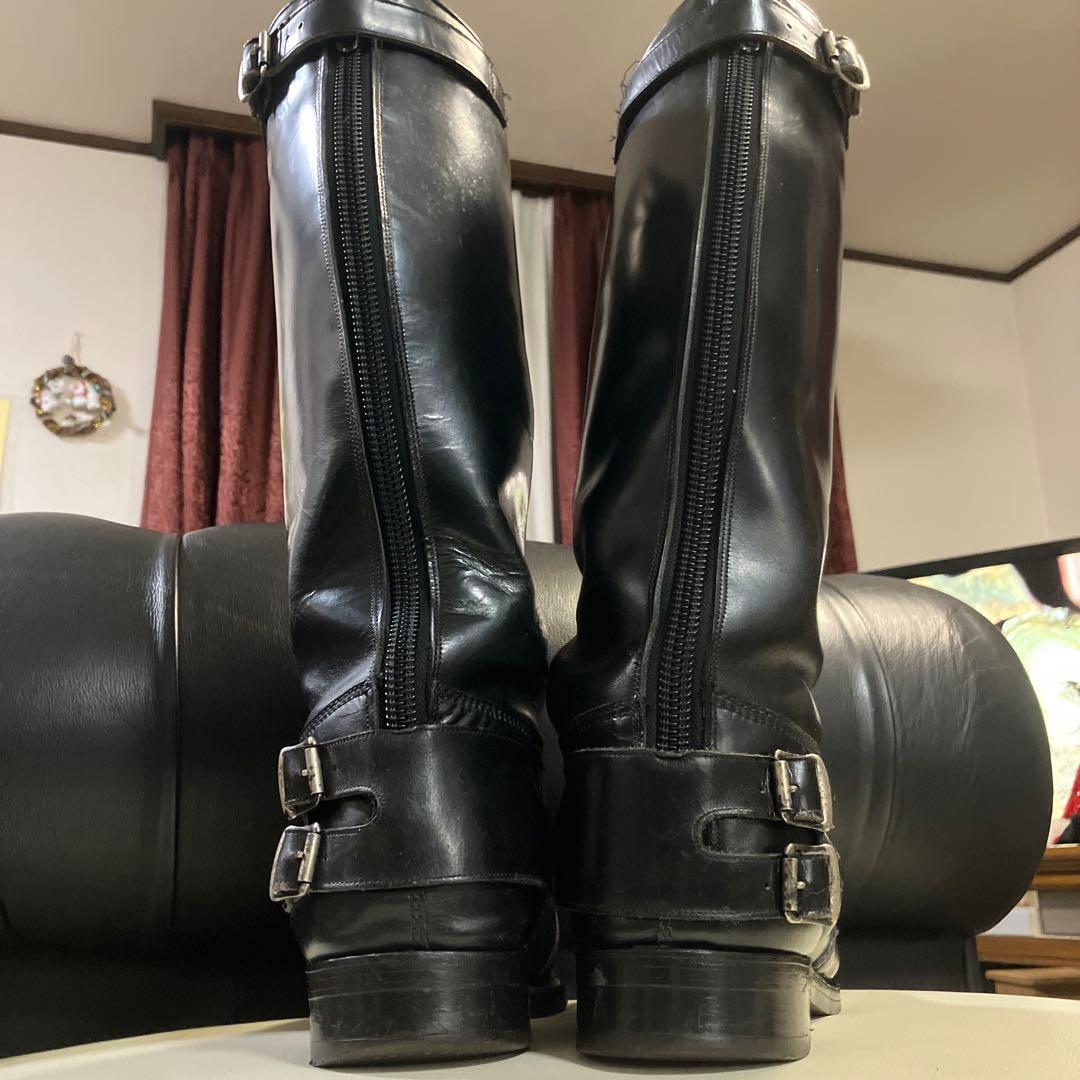 英国製ゴールドトップ TROPHY 85/UL 31EW バイクブーツ 42