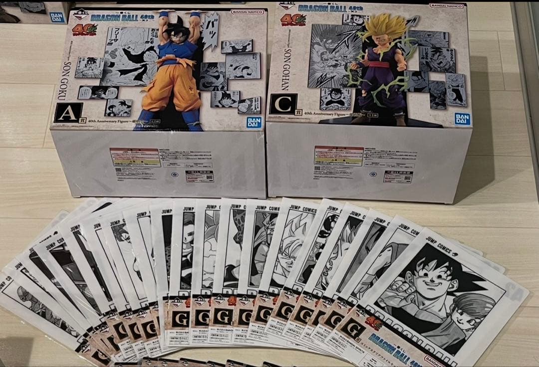 ドラゴンボール一番くじ40th～其之二～ A賞 C賞 G賞19種セミコンプ ドラゴンボール40周年を記念した「一番くじ DRAGON BALL 40th ～其之二