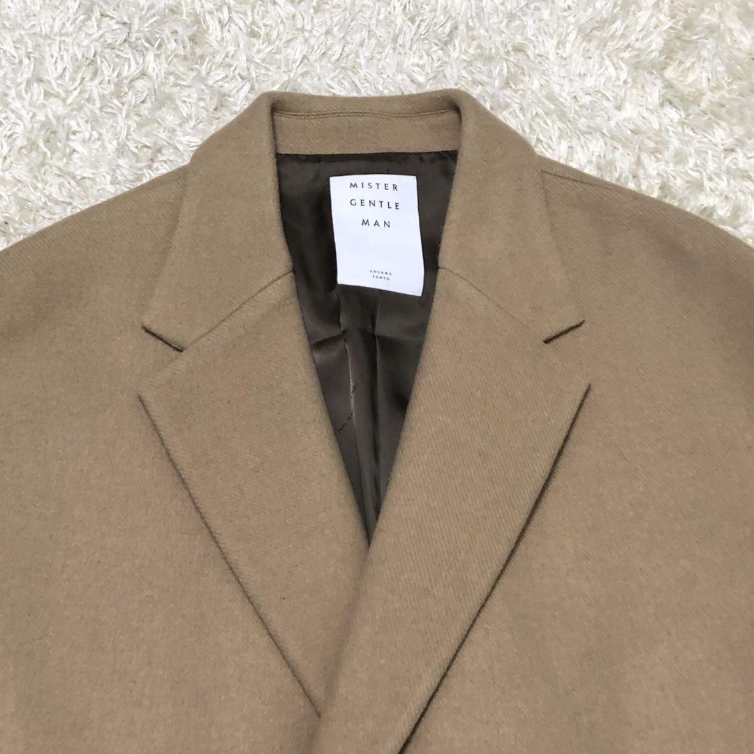 Mister Gentleman コクーン チェスターコート ベージュ L