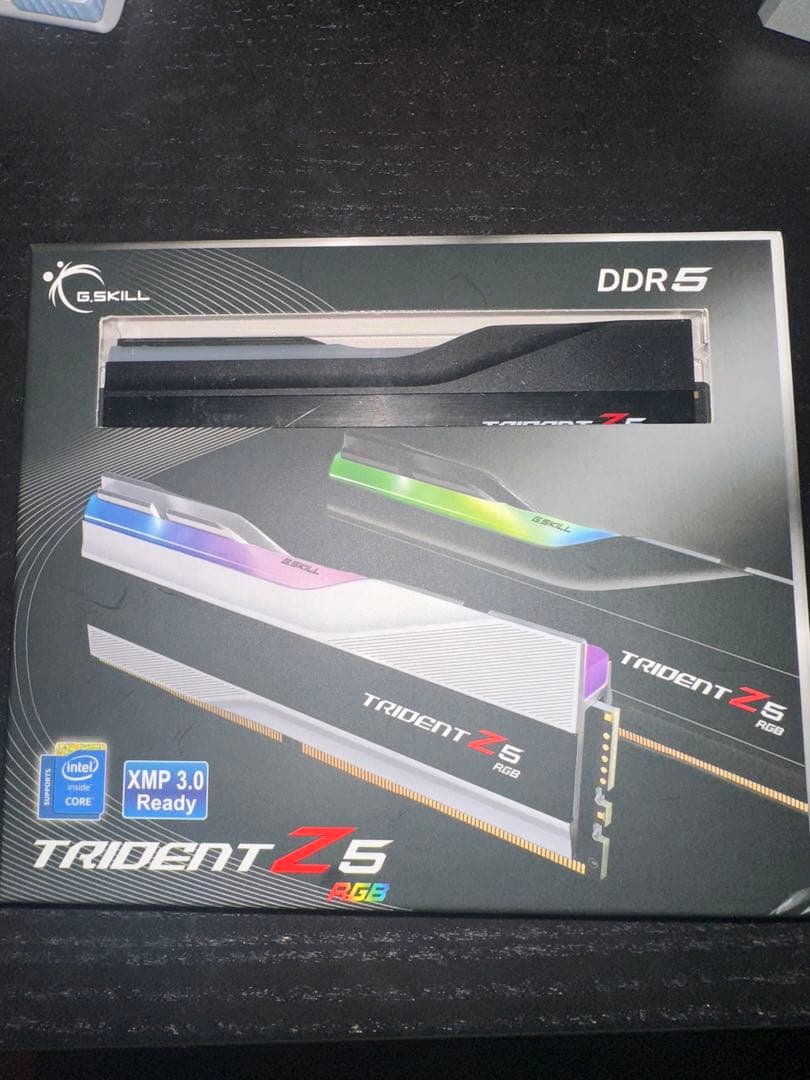 メモリー G.SKILL TRIDENT Z5 RGB DDR5 32GB (16GBx2 G.SKILL Trident Z5 Neo RGB Series DDR5 RAM (AMD Expo & Intel XMP