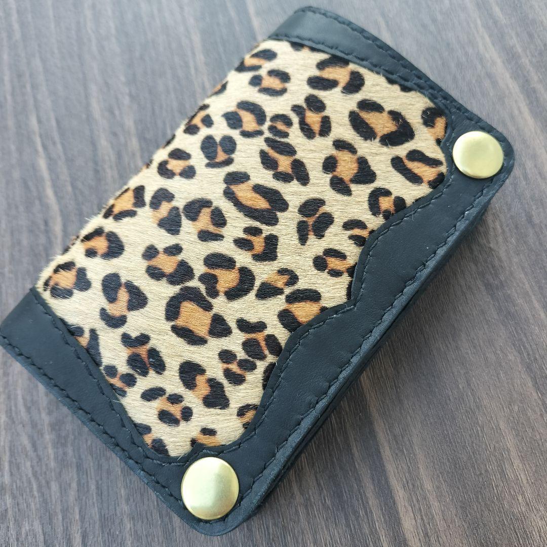ヒョウ柄ハラコ　トラッカーウォレット ハラコ ヒョウ柄】 トラッカーウォレット TW-01 長財布 TEN CRAFT 通販